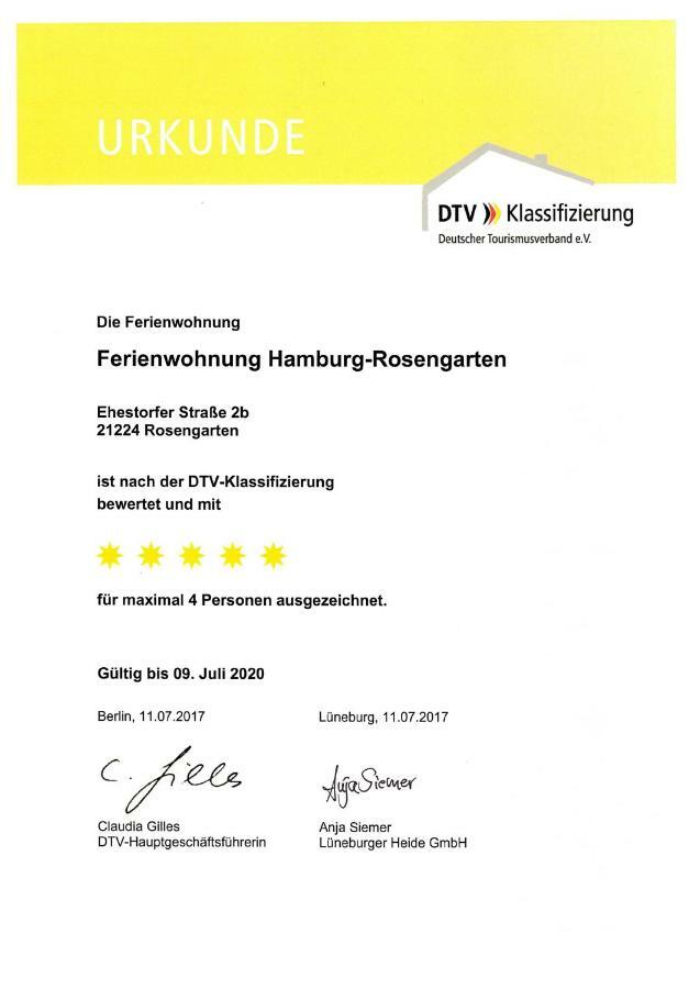 Ferienwohnung Hamburg-Rosengarten Rosengarten  Ngoại thất bức ảnh